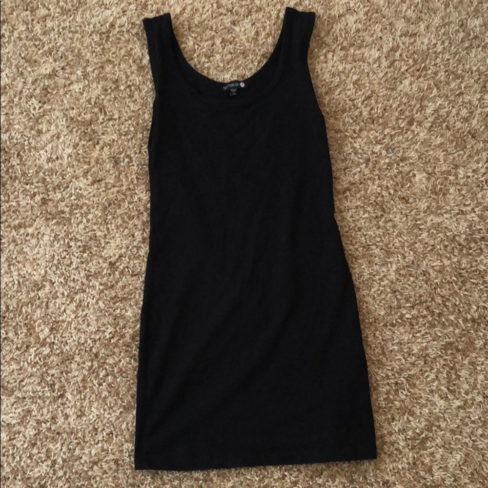 Cotton on black dress